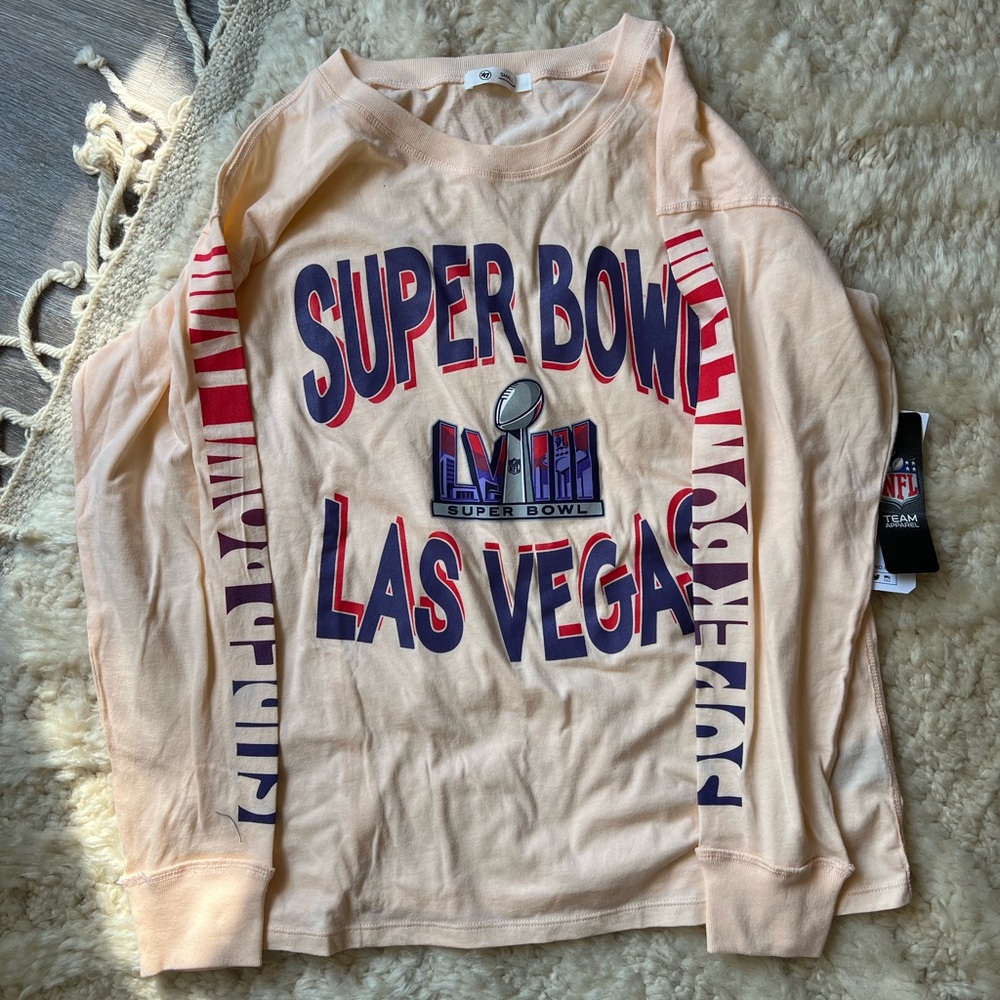NFL Super Bowl Women’s Long Sleeve Tee (S)